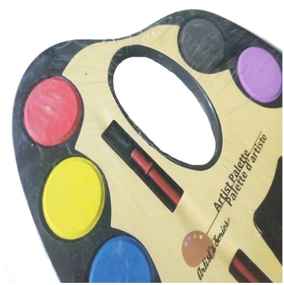 Buy Saffron Large Artist Palette with 12 Water Color and Paint Brush at Best Prices in Bangladesh