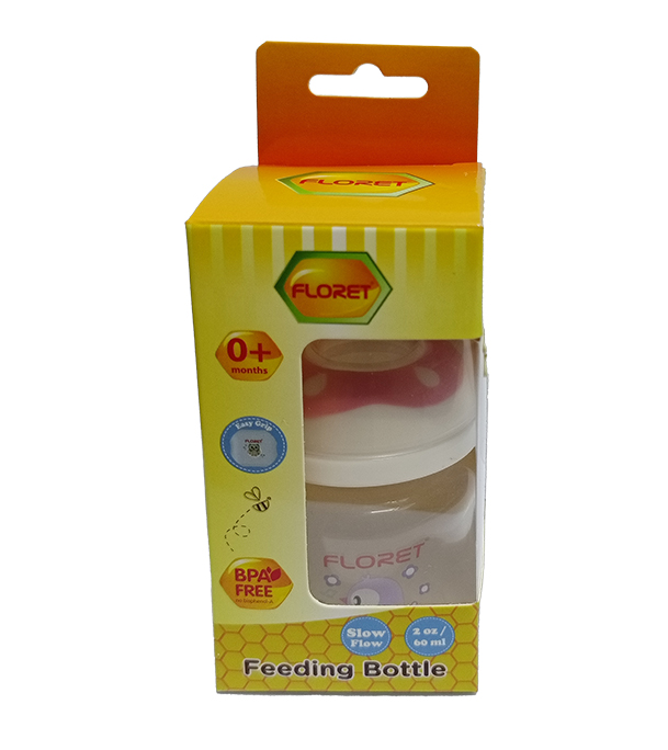 Picture of FLORET PP Feeding Bottle Slow Flow 2 oz 60ml