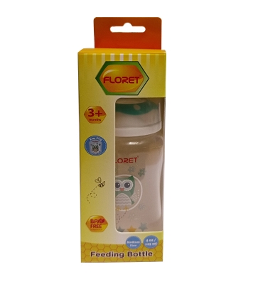 Picture of FLORET PP Feeding Bottle  Medium Flow 4 oz 125ml