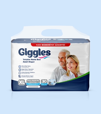 Picture of Giggles Adult Diaper -Jumbo Extra Large 30 Pcs