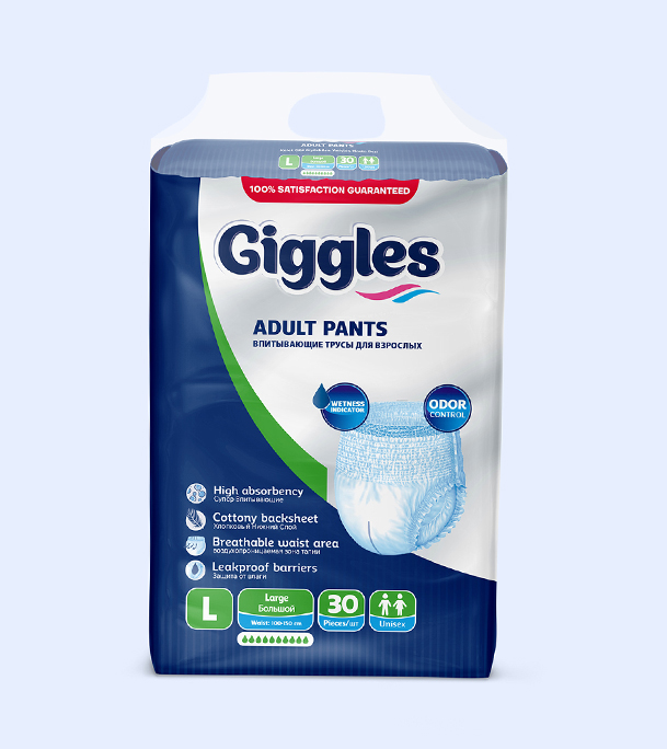 Picture of Giggles Adult  Pants Large  30Pcs