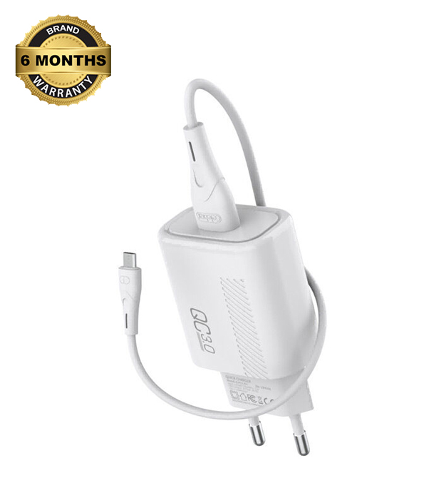 Picture of Yison C-H11-EU 18W Fast Charging Adapter with Micro USB Cable - White