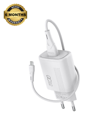 Picture of Yison C-H11-EU 18W Fast Charging Adapter with Micro USB Cable - White