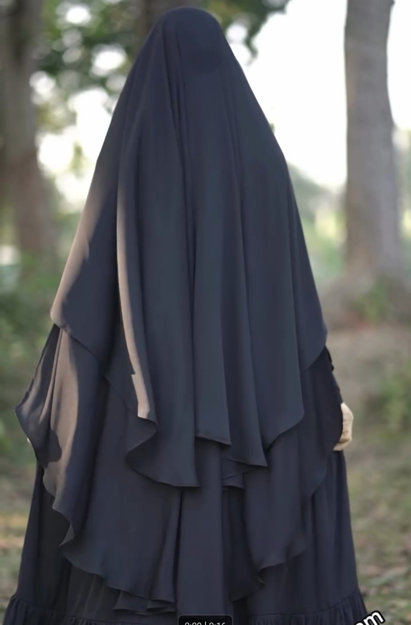 Picture of Abaya Borka (Tasnim Borka) (With Hijab Niqab Ful Set) Dubai Cherry Stylish Party Borka Fashion Collection Fashionable Khimar Lycra Borka For Women