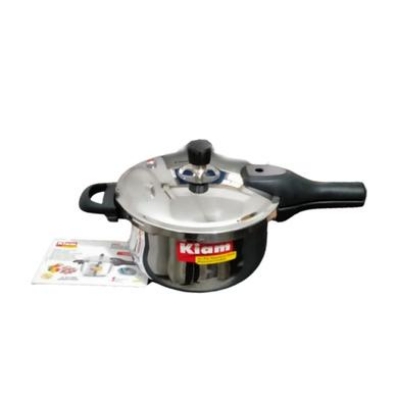 Picture of Kiam Modern Design Tri Ply Stainless Steel Pressure Cooker-5.5 ltr