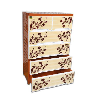 Buy Wardrobe HD Print Double 5D-Woody –TEL  at Best Price In Bangladesh
