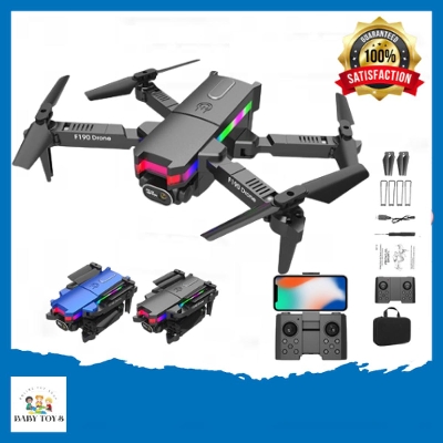 Picture of Mini Drone 4K HD Dual Camera WIFI FPV Altitude Hold Mode Air Pressure Foldable RC Quadcopter Drones F190 Drone