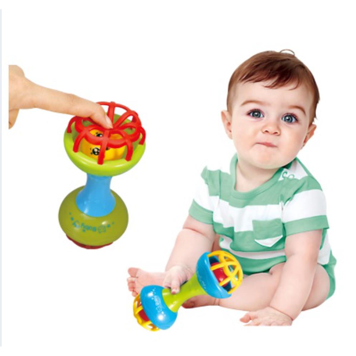 Picture of O Ball Bright Starts Oball Shaker Rattle Toy, Ages Newborn Plus
