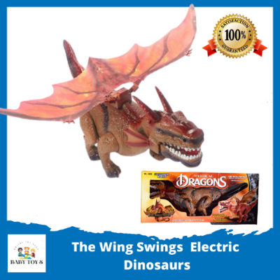 Picture of The Wing Swings  Electric Dinosaurs models Walk Roar Swinging wings Mystical Dragon Toy For Kids Toys