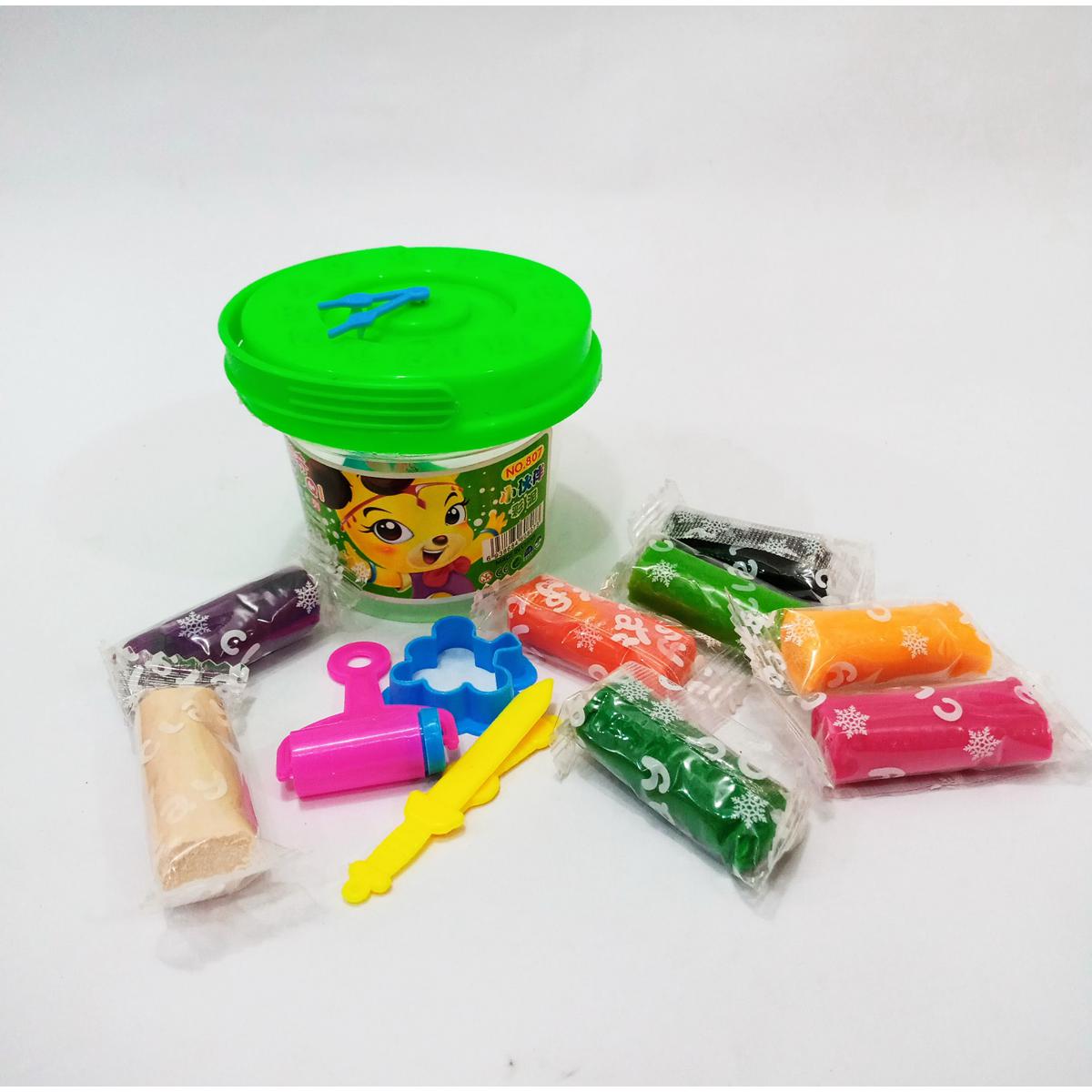 Picture of Play Dough Clay with Molding Tools Set for Kids - Multi-colors