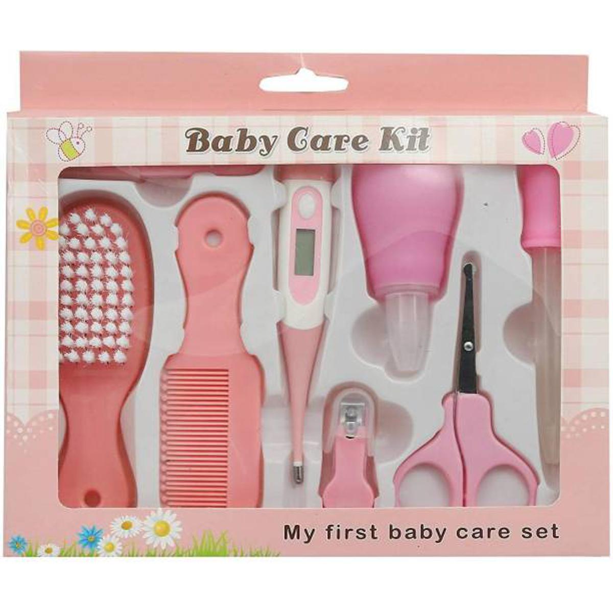 Picture of 8Pcs Baby Healthcare & Grooming Kit Set - Infant Nursery Set Newborn Baby Care Kit Healthcare Kits, Nursery Essential Set for Baby