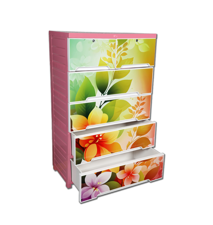 Buy Elite Wardrobe HD-Double 5D-Dream Garden Pink-TEL  at Best Price In Bangladesh