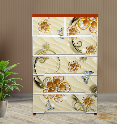 Buy Elite Wardrobe (Double-5D)-Pearl Wood-TEL at Best Price In Bangladesh