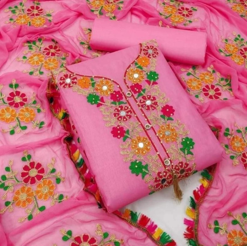 Buy Women Fashionable Fulkoli Ari Kameez Set at Best Price In Bangladesh