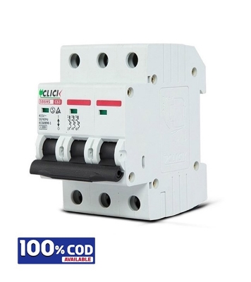 Picture of Click Circuit Breaker MCB 3P 25A C 6KA 