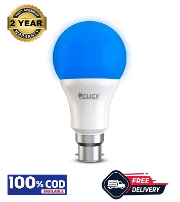 Picture of Click Color LED Bulb 13W Pin B-22 Blue 