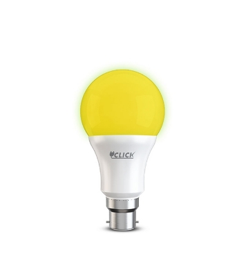 Buy Click Color LED Bulb 13W Pin B-22 Yellow Online at Best Price