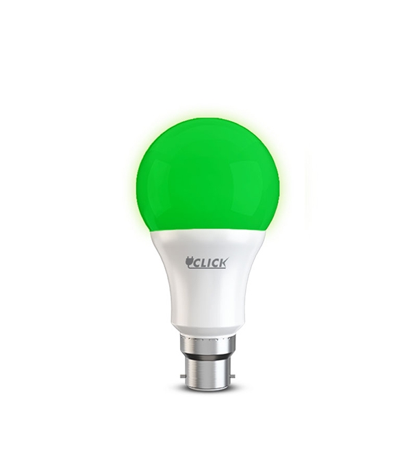Buy Click Color LED Bulb 13W Pin B-22 Green Online at Best Price