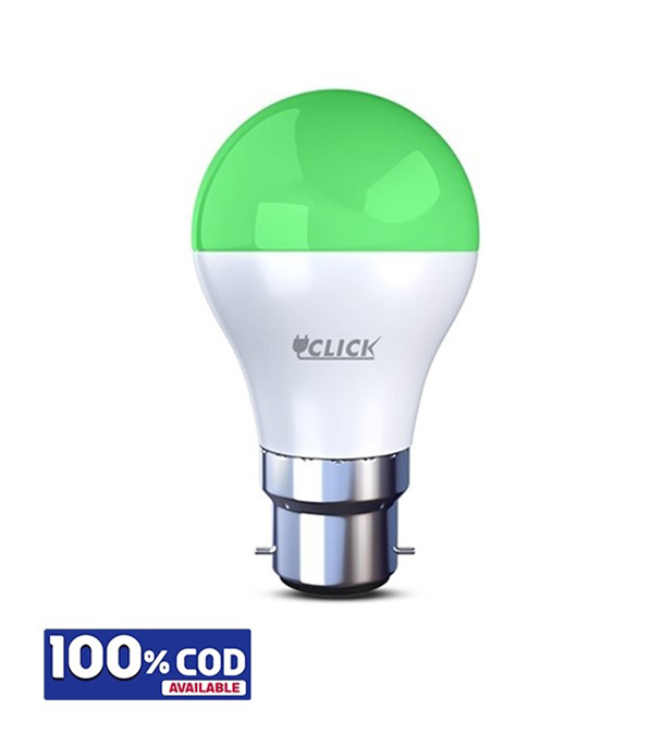 Picture of Click LED Dim Light 0.5W Pin B22 Green 