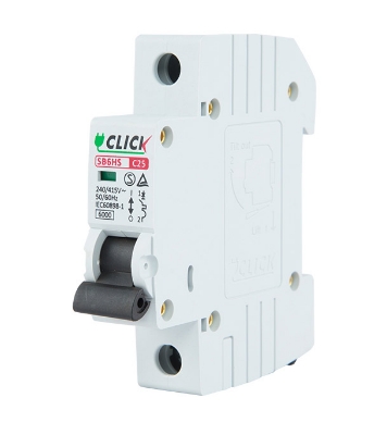 Buy Click MCB Circuit Breaker 1P_6A_6K at Best Price In Bangladesh