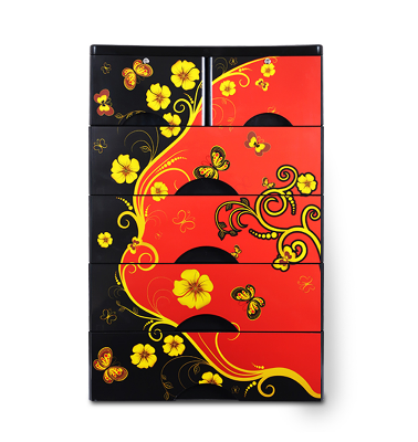 Buy RFL Wardrobe Double 5D KD Deluxe - Gardenia  at Best Price In Bangladesh