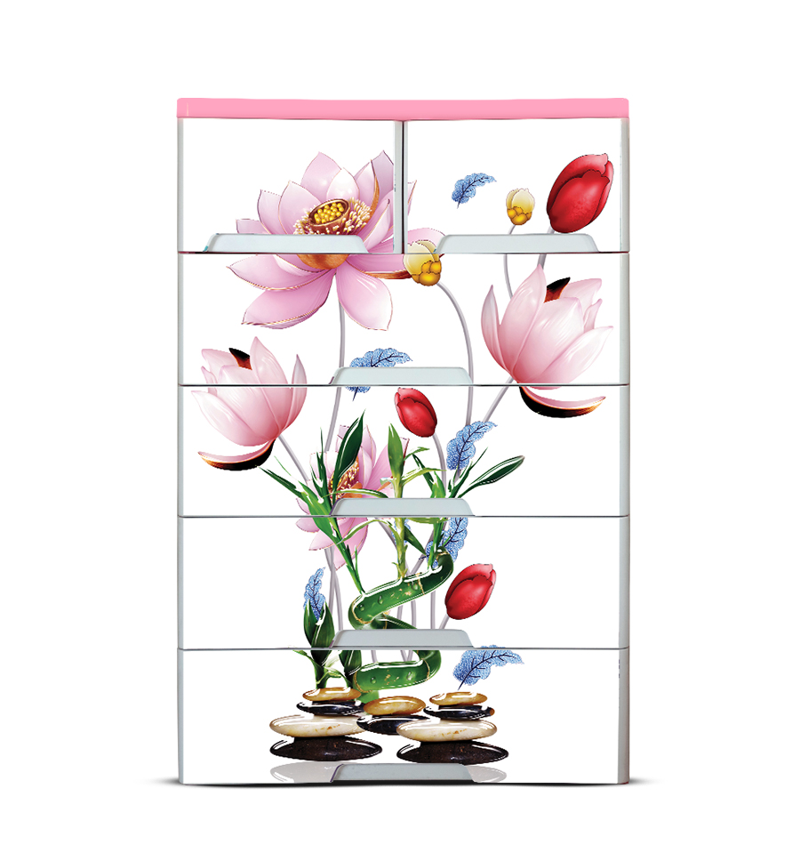 Buy RFL Wardrobe Double 5D KD Elite HD - Lotus  at Best Price In Bangladesh