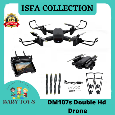 Buy DM107s RC Helicopter Foldable Full Hd Double Camera Drone Best Price in Bangladesh