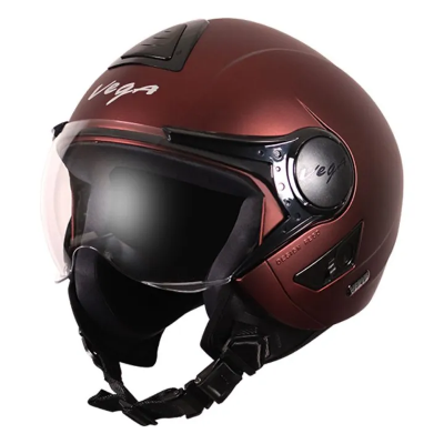 Buy Vega Verve Dull Burgundy Helmet at best price In Bangladesh