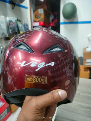 Buy Vega Verve Dull Burgundy Helmet at best price In Bangladesh