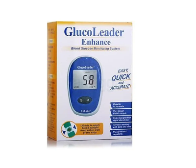 Buy Glucoleader Enhance Blue Glucose Test Meter-Without strips  at best price In Bangladesh