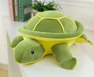Picture of Soft toy tortoise Lovely stuffed cartoon Green turtle - Toy - toys for girls