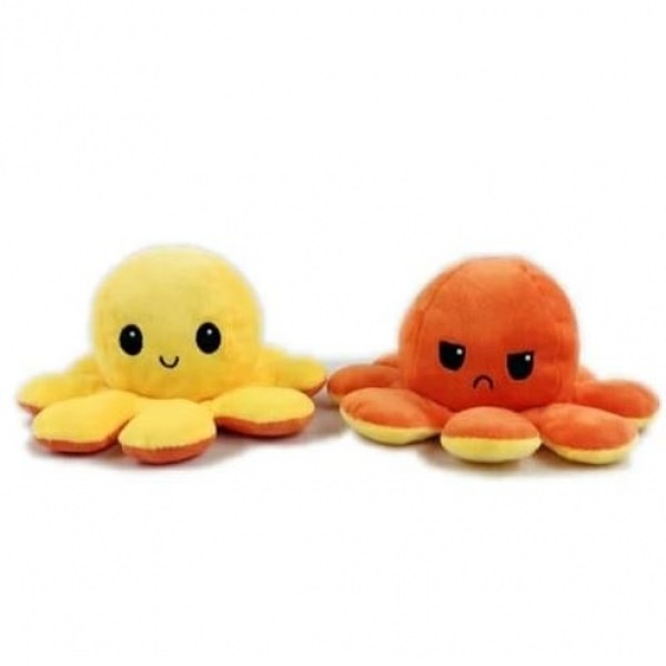 Picture of Reversible Flip octopus Plush Stuffed Soft Toy for Children - Teddy Bear