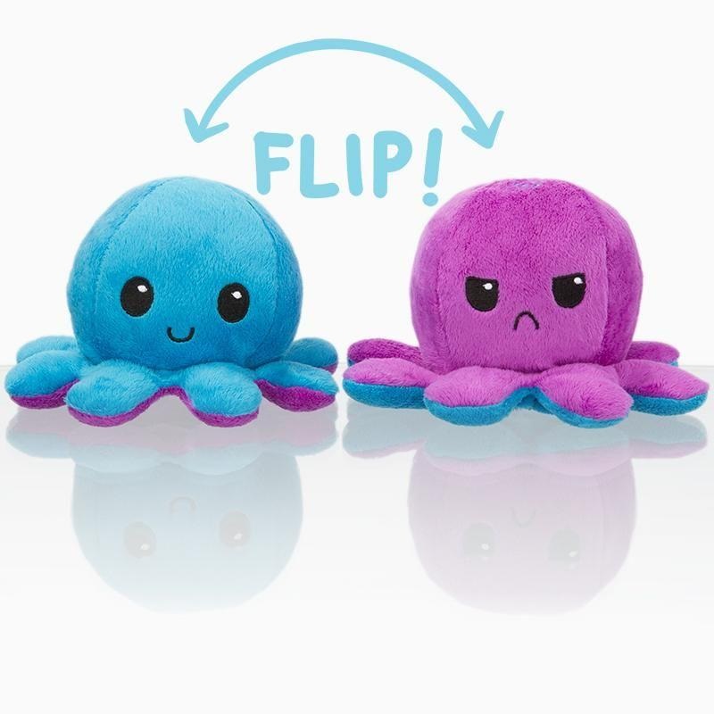 Picture of Reversible Flip Octopus Plush Stuffed Soft Toy For Children - Toy - Teddy Bear