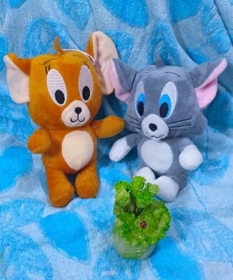Picture of Tom & Jerry Cute Stuffed Animals Doll Soft Toys for Children