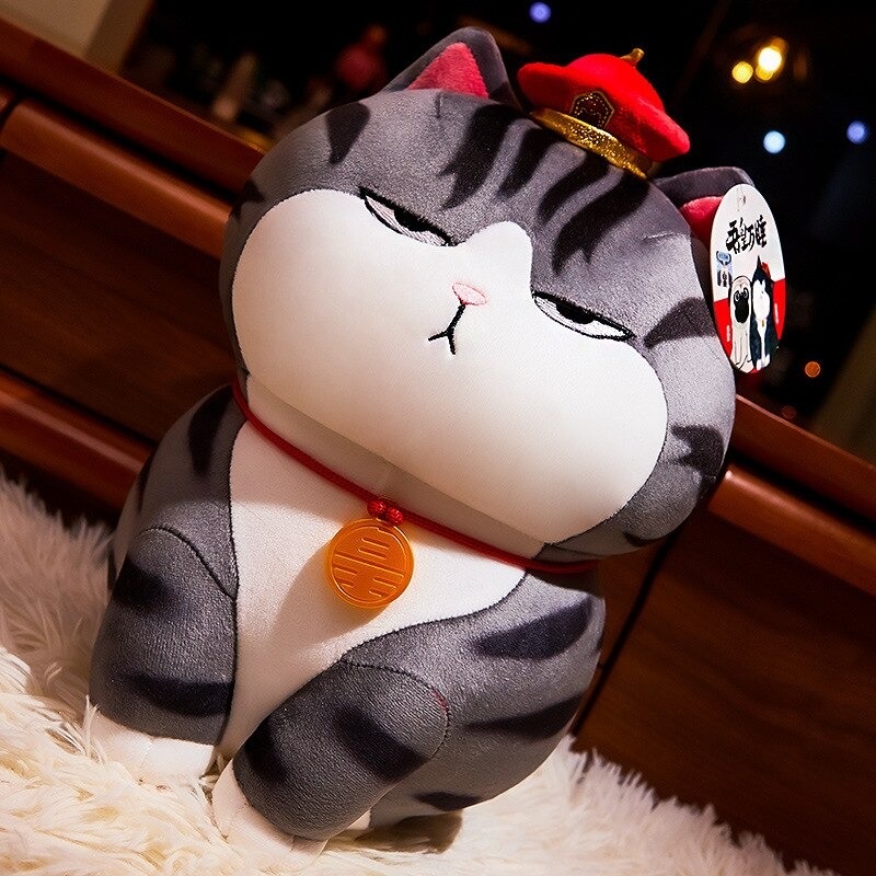 Picture of Soft Cute Adorable Cartoon Cat Girls Boys Gift Your majesty Cat