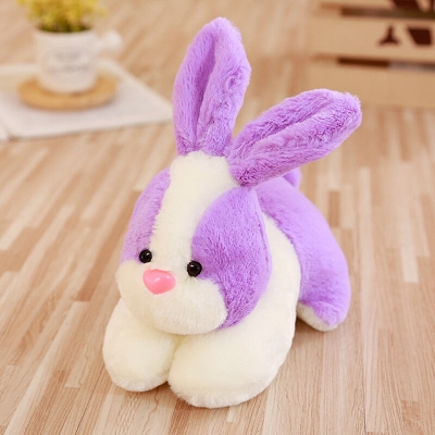 Picture of Rabbit Plush Doll Soft Stuffed Cartoon Bunny Cute Animal Toy Gift