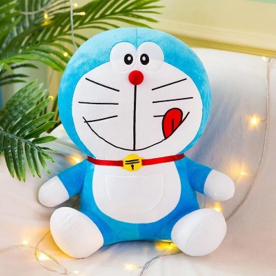 Picture of Doraemon Plush Toy Super Soft Cute Sitting Plush Doll for Kids Gifts