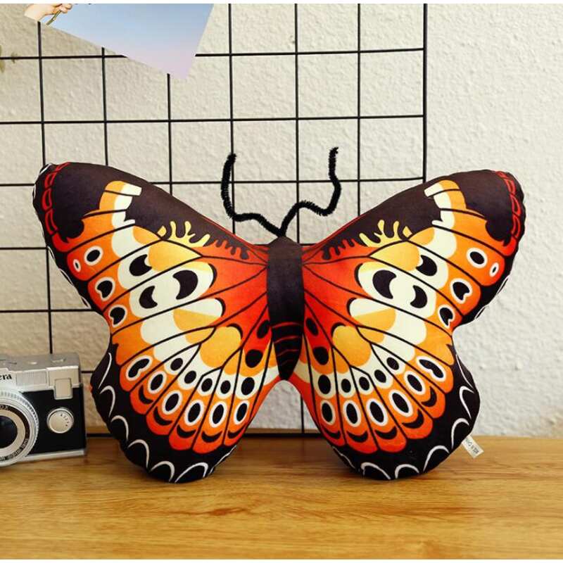 Picture of Butterfly Stuffed Plush Pillows Sofa Cushion