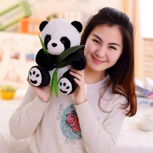 Picture of Cute Panda Stuffed & Plush Animals Baby Doll Soft Toys Adorable For Children Birthday Gift