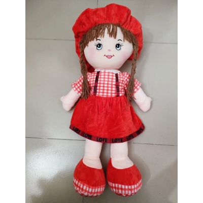 Picture of Baby Girl Doll Plush Toy Soft Cute Baby Girl Toys Stuffed Toys