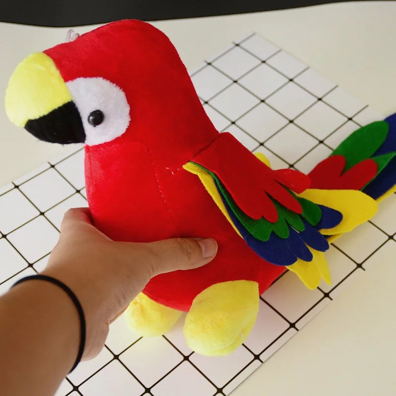 Picture of Parrot Plush Soft Toys Cartoon Animal Doll for Baby
