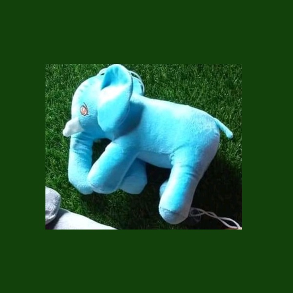 Picture of Colorful Elephant Soft Toy Doll Gift for kids