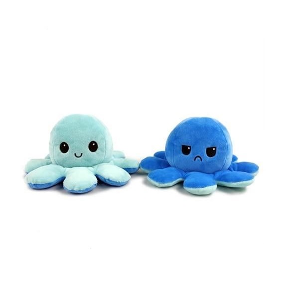 Picture of Reversible Octopus Plush, Adorable, Soft Cotton Soft, Double Sided Gift for Kids, Emotional Flap