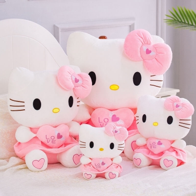 Picture of Hello Kitty Soft Toy Characters, Cute Cartoon Hello Kitty Creative Toys Gifts for Children