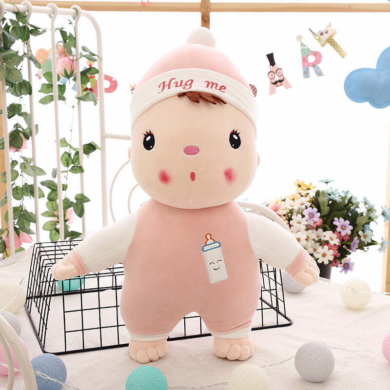 Picture of Hug Baby Plush Toys Lovely Feeding Bottle Soft Stuffed Dolls