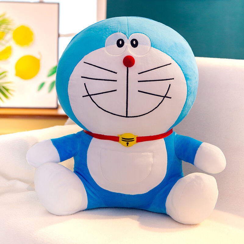 Picture of Doraemon A blue fat doll doll jingle cat plush toy robot cat pillow doll home decoration