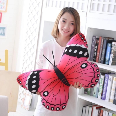 Picture of Butterfly Stuffed Plush Pillows Sofa Cushion