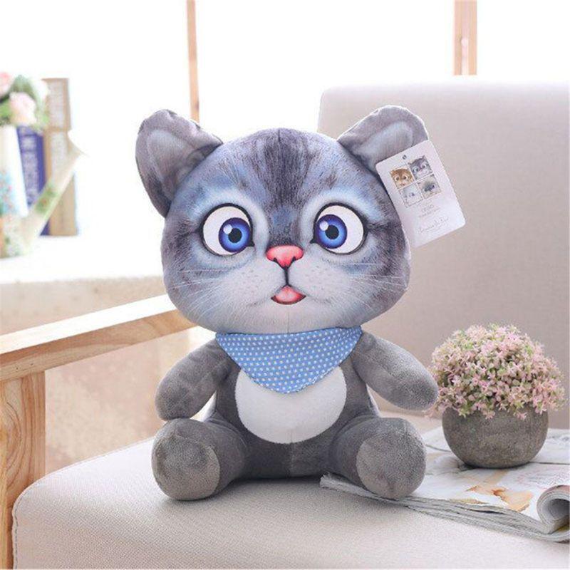 Picture of Cat Stuffed Toys Sofa Cushion Plush Animal Dolls Kids Toys Gifts