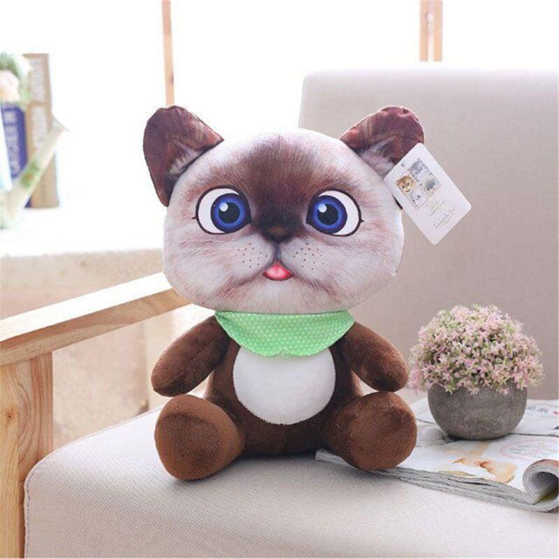 Picture of Cat Stuffed Toys Sofa Cushion Plush Animal Dolls Kids Toys Gifts