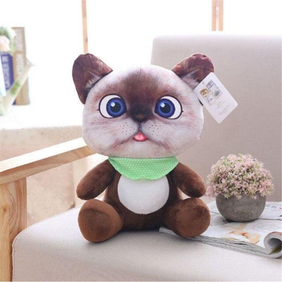 Picture of Cat Stuffed Toys Sofa Cushion Plush Animal Dolls Kids Toys Gifts